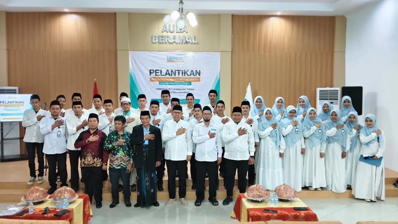 Foto bersama pelantikan Pengurus Daerah HDMI Kabupaten Bone periode 2026-2031