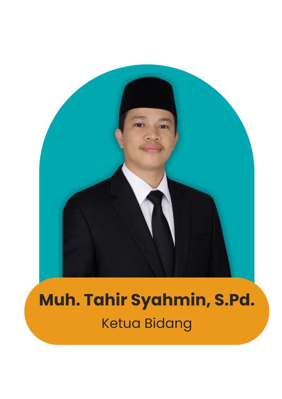 Muh. Tahir Syahmin, S.Pd. - Ketua Bidang